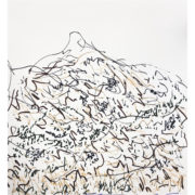 Abstract illustration of a mountain range