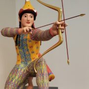 Archer statue