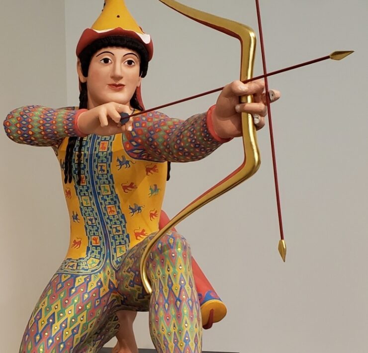 Archer statue