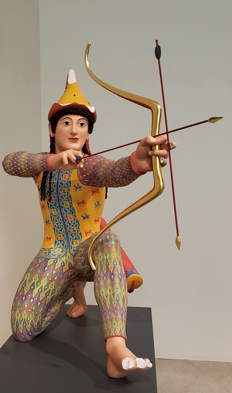 Archer statue