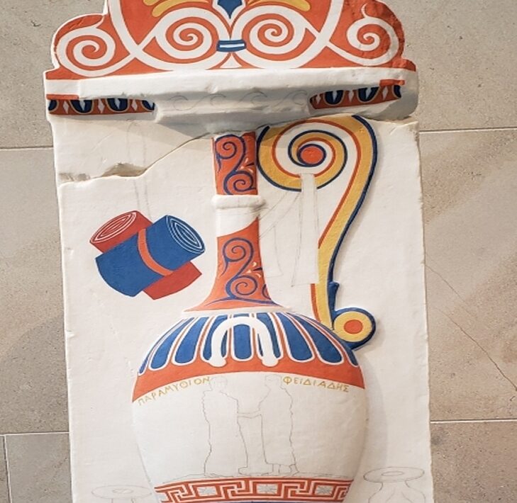 Funeral Stele Painted
