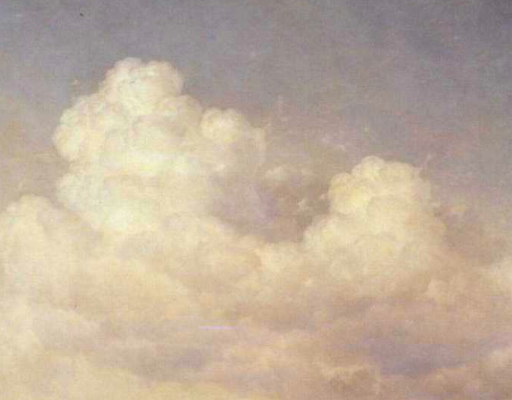 Clouds Above A Calm Sea