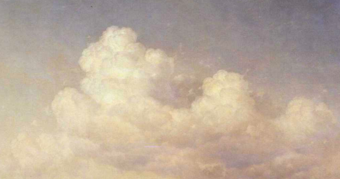 Clouds Above A Calm Sea