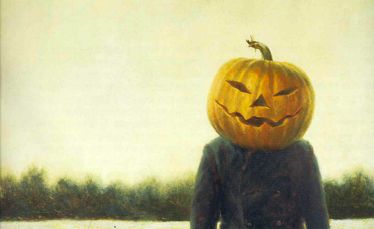 Pumpkinhead Self-Portrait