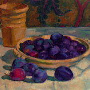 Still Life With Plums