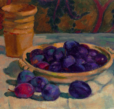 Still Life With Plums