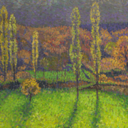 Painting of a prairie