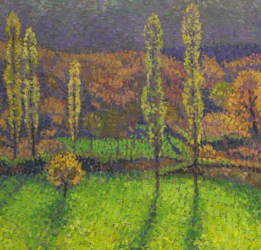 Painting of a prairie