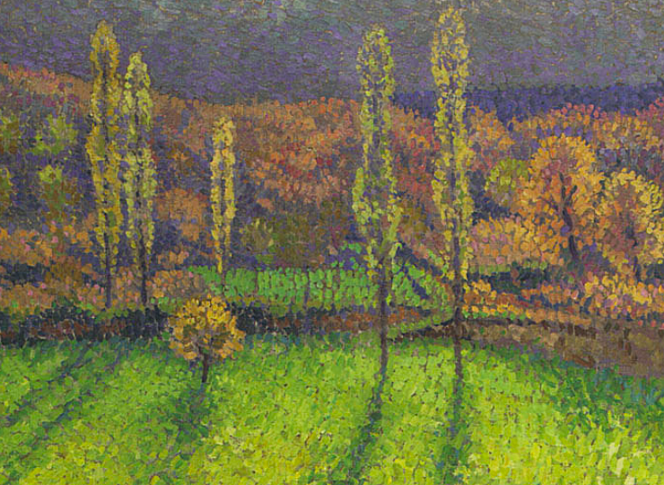 Painting of a prairie