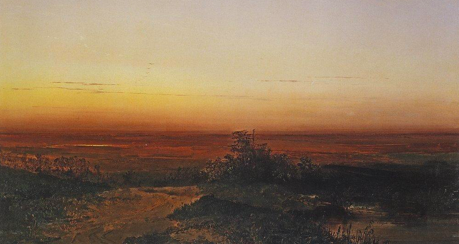 Dawn In The Desert