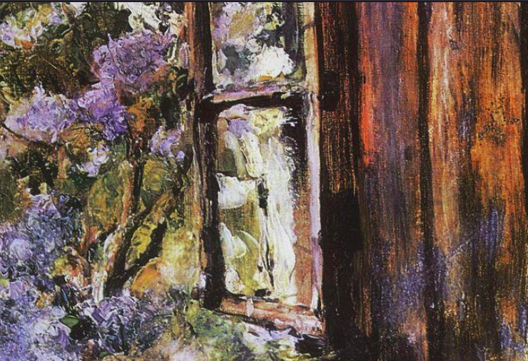 Open Window Lilacs