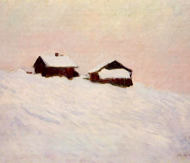 Houses In The Snow