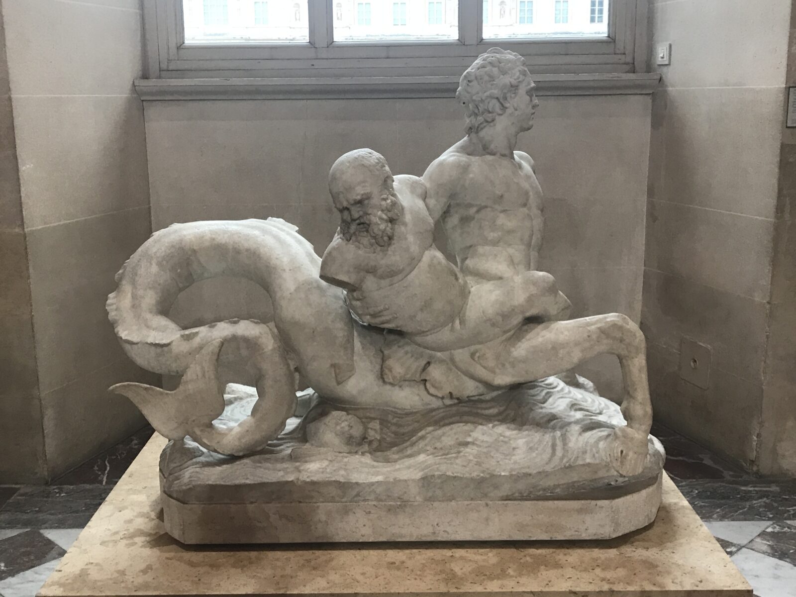 Marine Centaur and Silenus