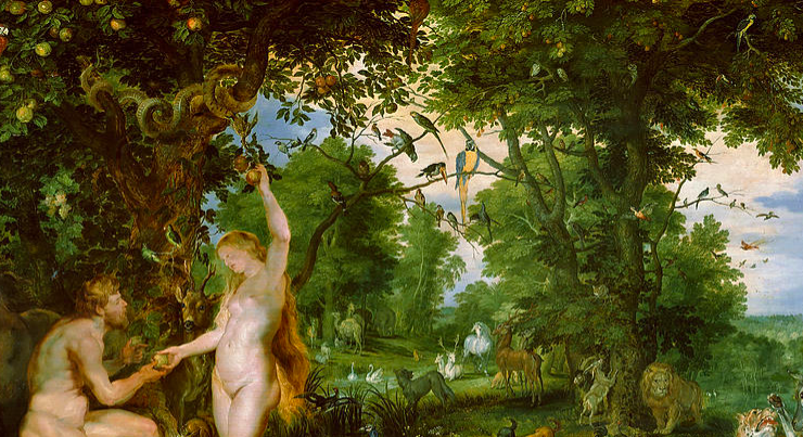 adam and eve in worthy paradise peter paul rubens 1610 1615