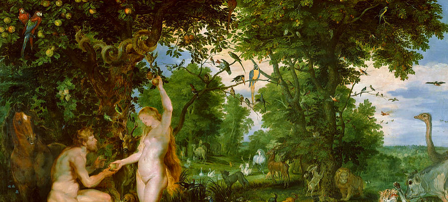 adam and eve in worthy paradise peter paul rubens 1610 1615