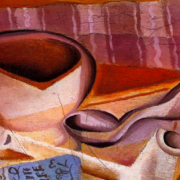 Bowl, Book and Spoon