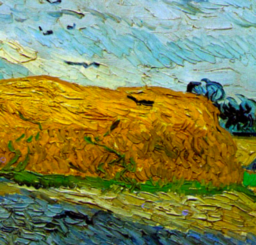 Haystack Under A Rainy Sky