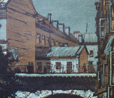 Odessa. The Bridge on Lizoguba str.
