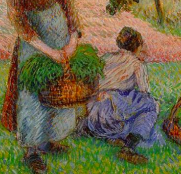 Peasant Woman Carrying a Basket