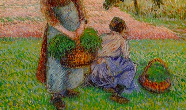 Peasant Woman Carrying a Basket