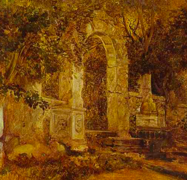 Ruins In Park