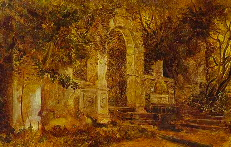 Ruins In Park