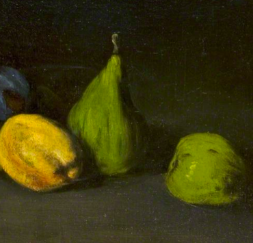 Still Life WIth Fruit, Figs and Apricots