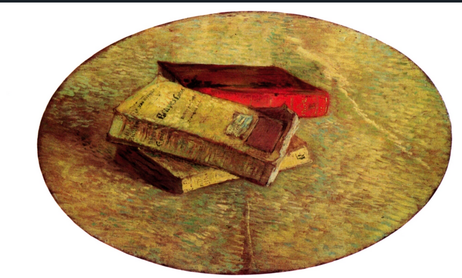 Still Life with Three Books