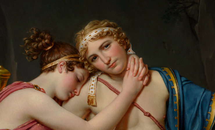 The Farewell of Telemachus and Eucharis
