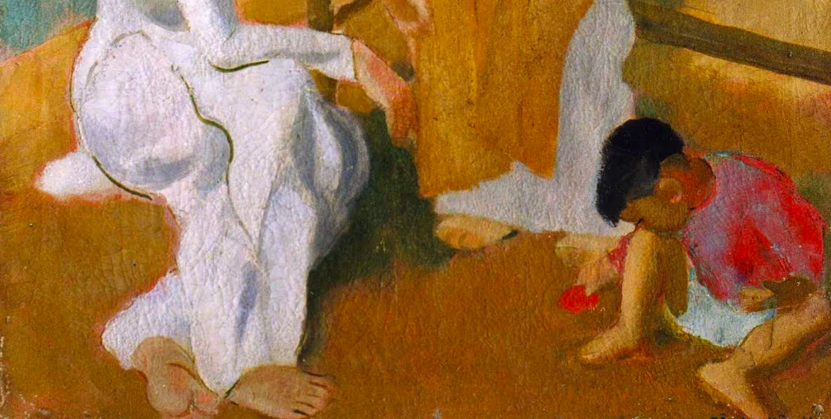 Two Young Women and Child
