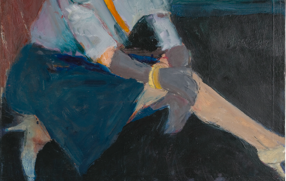 Woman in Hat and Gloves