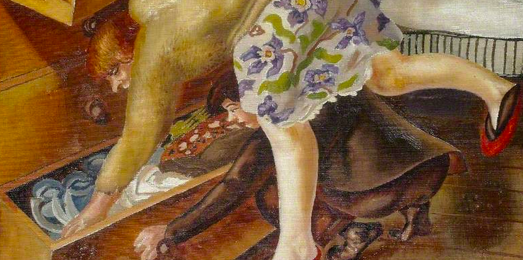 At the Chest of Drawers