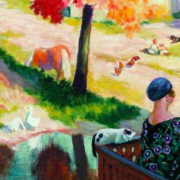 Autumn in the province. Teatime me