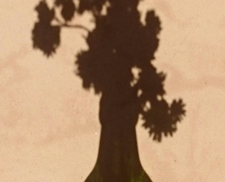 Green Bottle With Flowers
