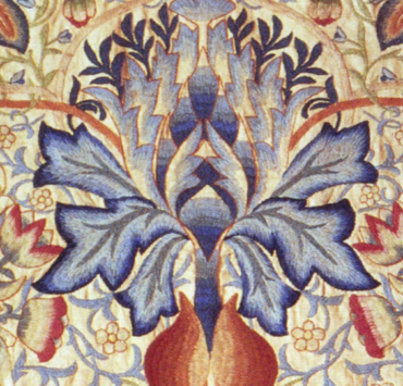 Acanthus Embroidered Panel