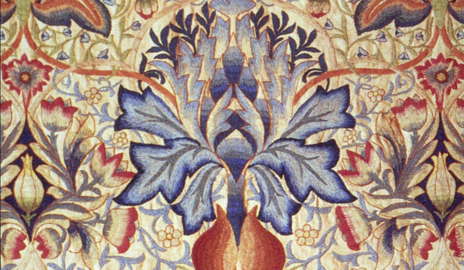 Acanthus Embroidered Panel