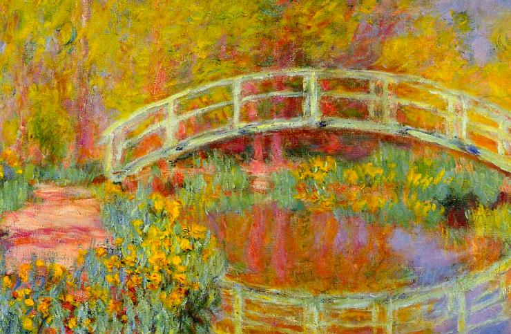 The Japanese Bridge (The Bridge In Monet's Garden)
