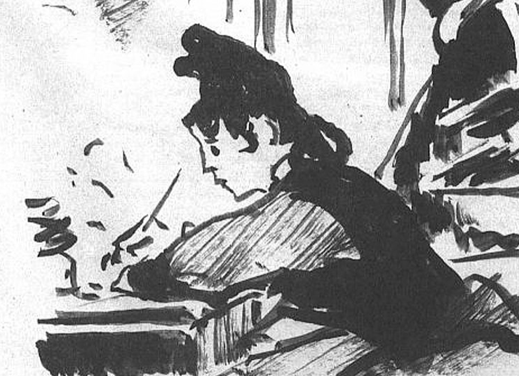 Woman Writing