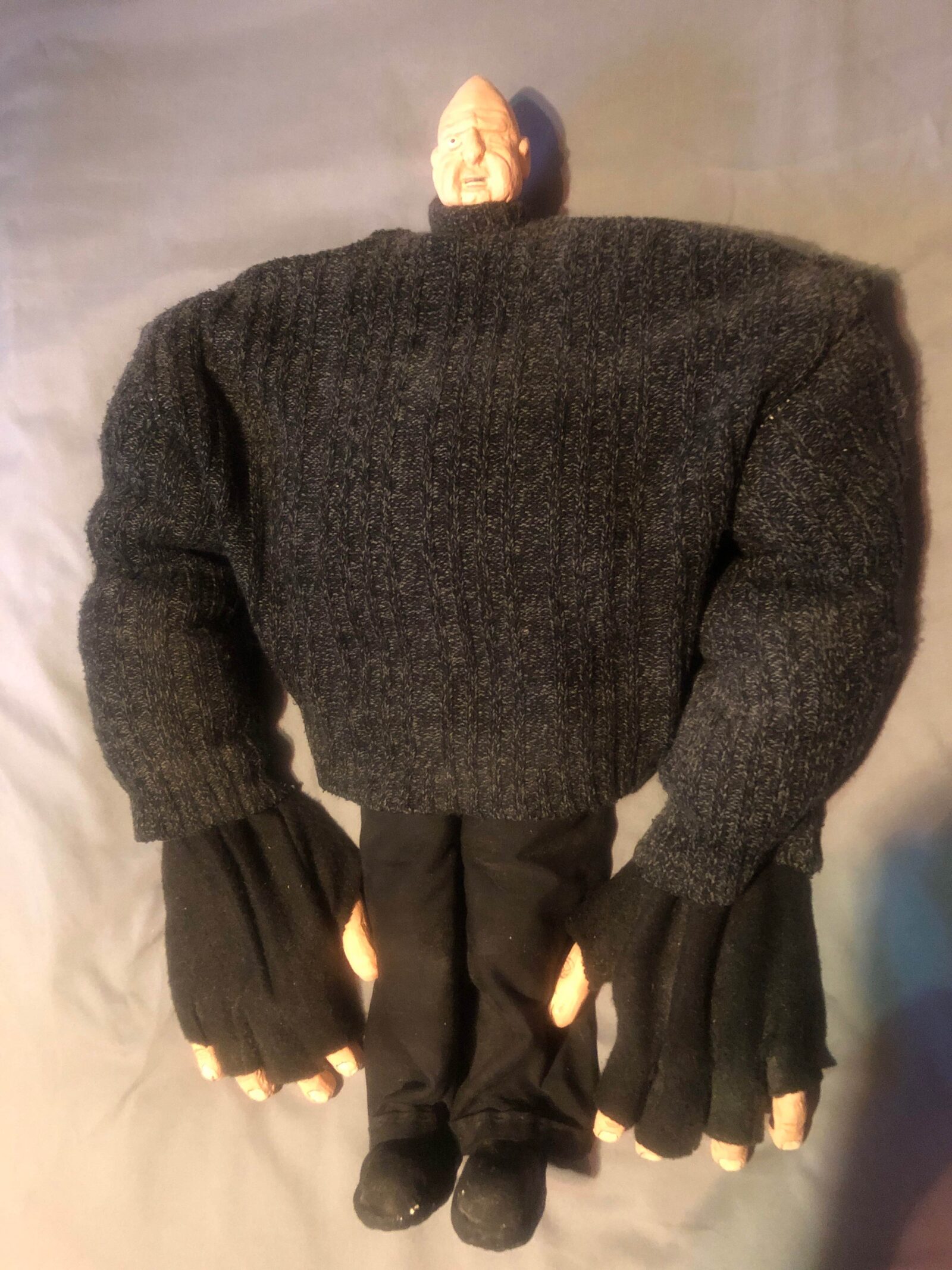 Pinhead puppet from Puppet Master
