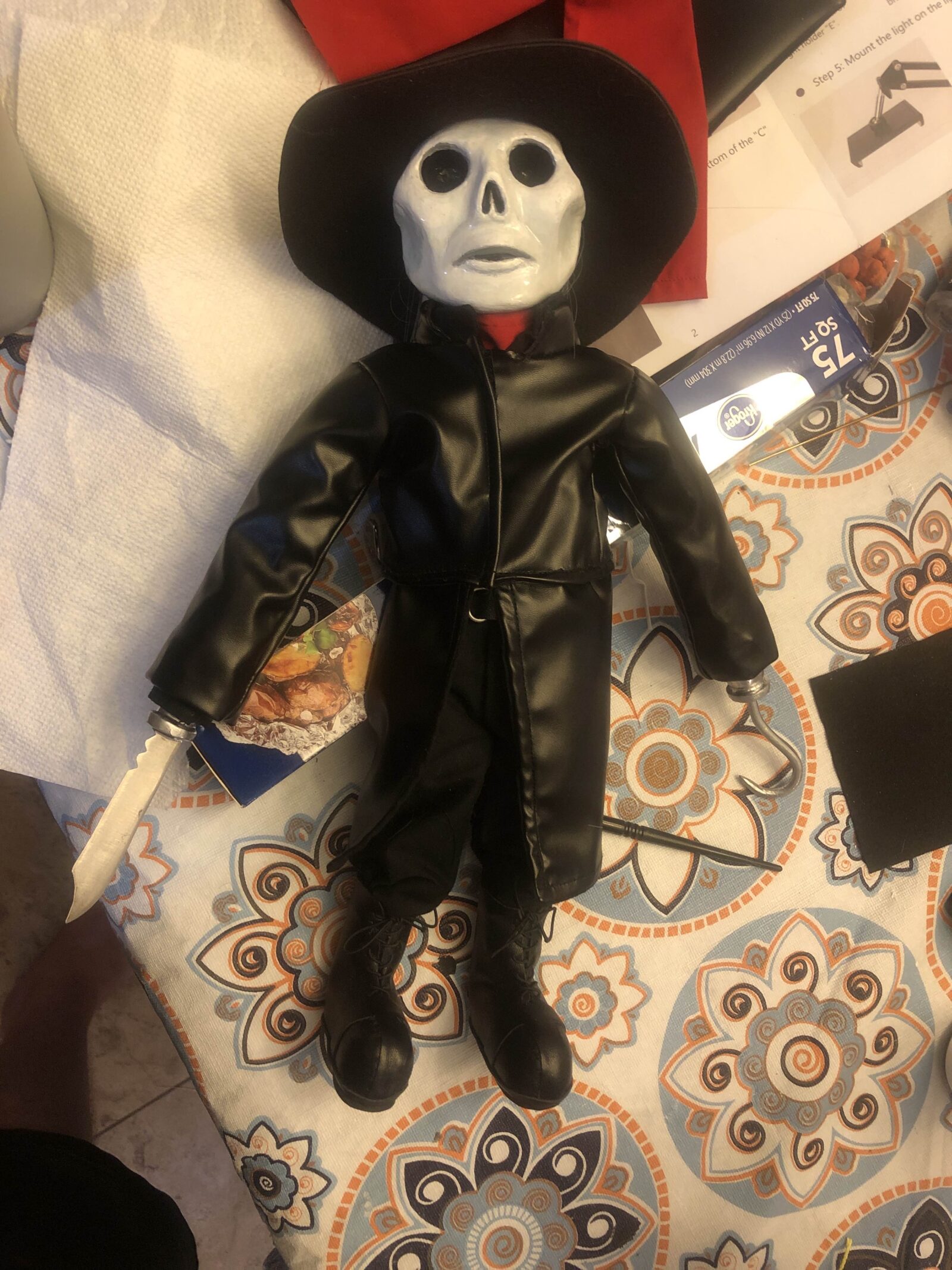Blade puppet from Puppet Master