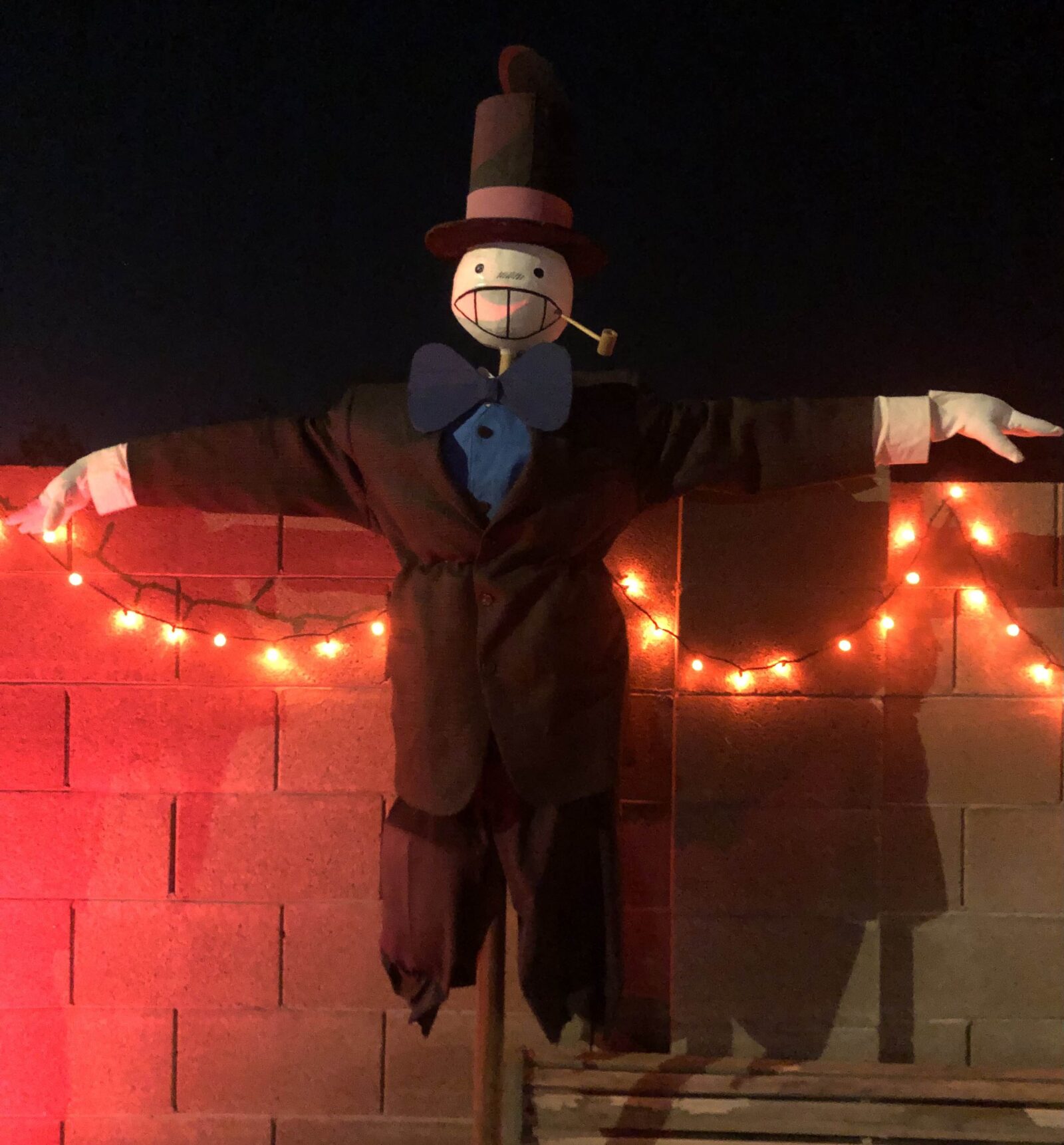 Turniphead scarecrow Halloween prop